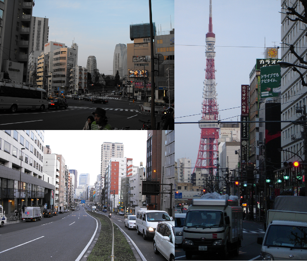 streets and tower